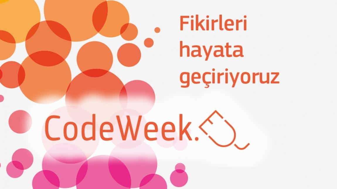 Avrupa Kodlama Haftası ve Codeweek 10 Çevrimiçi Etkinliği